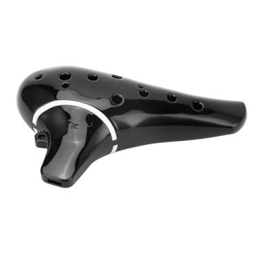 Imagem de Alomejor Ocarina de 12 Buracos, Instrumento Musical de Flauta Abs Alto C Com Buraco de Som Delicado para Profissionais Iniciantes