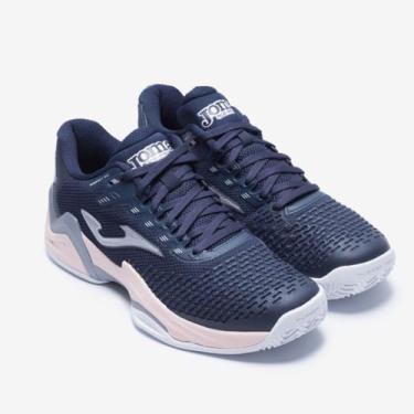 Imagem de Tênis Joma Ace Pro Lady Saibro Marinho e Rosa 39