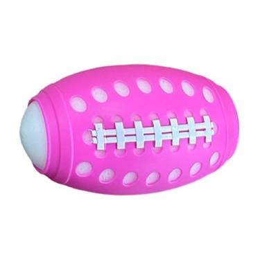 Imagem de Colaxi Bola de futebol de piscina em miniatura, equipamento esportivo fácil de segurar, brinquedo esportivo macio de 8,8 cm (3,46 polegadas) para parques, Rosa