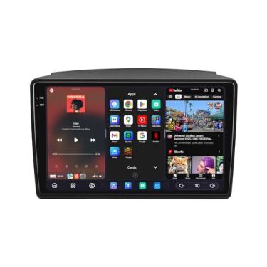 Imagem de JOYING Rádio automotivo para Toyota Sienna 2004-2010, tela sensível ao toque QLED 2K de 9,5 polegadas, estéreo automotivo de 12 GB + 256 GB com Carpaly e Android Auto, link espelhado, AM/FM, navegação