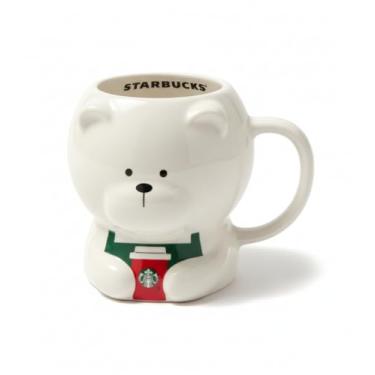 Imagem de Starbucks Caneca Bearista 355 ml | Adorável xícara de café de cerâmica | Copos colecionáveis com tema de urso