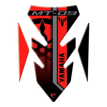 Imagem de Protetor Tanque Moto Yamaha Mt09 Vermelho Cor Vermelho