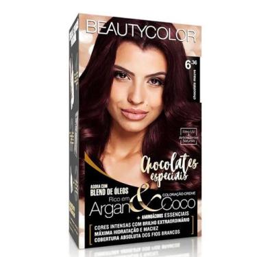 Imagem de Kit Coloração Chocolate Mauve 6.36 - Beauty Color