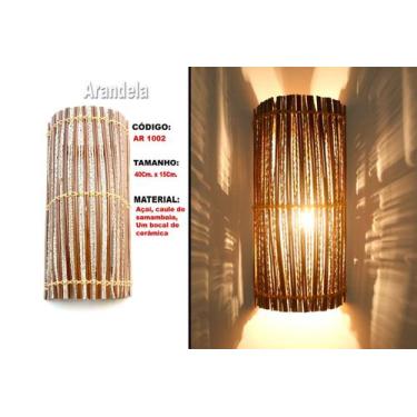 Imagem de 02 arandela artesanal  - FLOR DA MATA