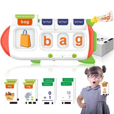 Imagem de Brinquedo de aprendizagem ZIKAQUQI Cool Math Games & Talking Flash Car