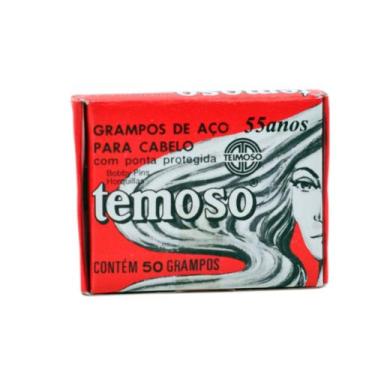 Imagem de GRAMPO TEMOSO PRETO nº5 - Pacote com 50 Unidades - Teimoso