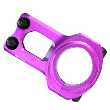 Imagem de Mesa para MTB (Mountain Bike Road Bike) 31,8mm 35mm para Downhill, 0 Graus, 35mm de Comprimento, Acessórios para Ciclismo XC AM(35MM PURPLE)