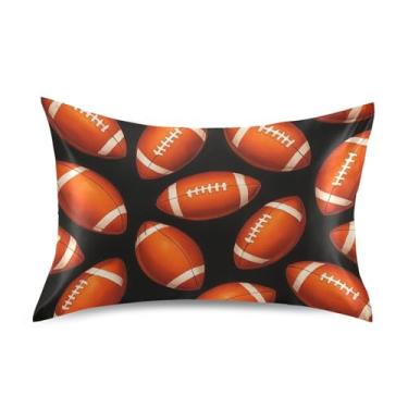 Imagem de Fronhas de almofada floral bonito americano cetim preto resfriamento padrão king queen fronhas personalizadas conforto cama presentes queen size 76.2 cm x 50.8 cm