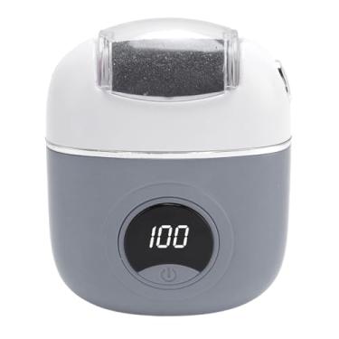 Imagem de Dioche Removedor Elétrico Automático de Calos de Pés Alimentado por Bateria Ferramenta de Pedicure para Calos e Remoção de Pele Morta Com 3 Cabeças Ajustáveis ​​para Pés Lisos e Macios (Cinza)