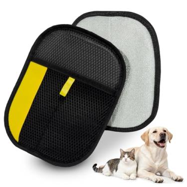 Imagem de BECROWM Luva de remoção de pelos de animais de estimação para gatos e cães