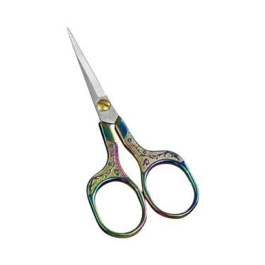 Imagem de Tesoura De Alfaiate Retrô Em Aço Inoxidável 1PC Para Cortar Tecido DIY