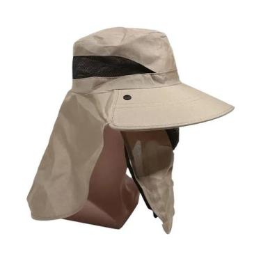 Imagem de Chapéu De Sol Unissex De Aba Larga Para Verão, Resistente a Raios UV, 