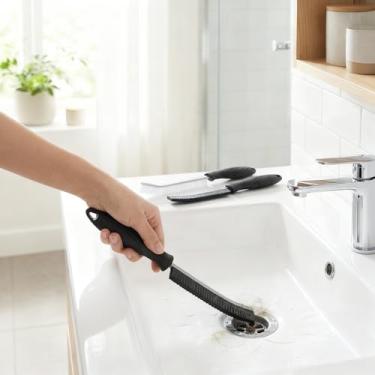 Imagem de Escova de limpeza - Escova de limpeza de argamassa, suprimentos de limpeza de casa, ferramentas de limpeza de lacunas, essenciais para casa, presentes para mulheres e homens, escova de limpeza de