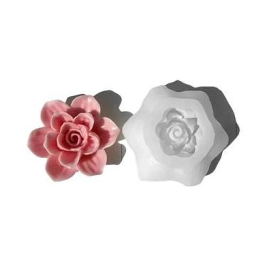 Imagem de Moldes De Silicone Para Velas Em Forma De Flor De Girassol, Peônia E R