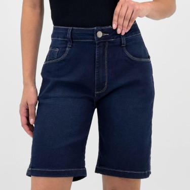 Imagem de Bermuda Voox Jeans Ciclista Feminina-Feminino