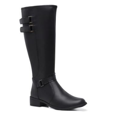 Imagem de Bota Cano Alto Montaria Feminina Leve e Macia Gmm Shoes-Feminino