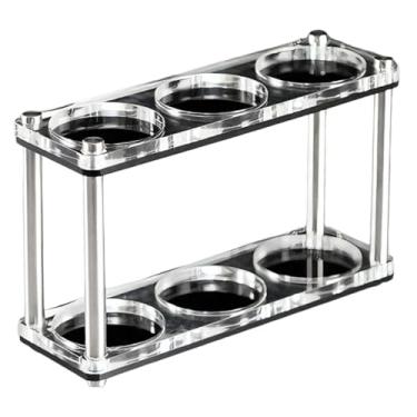 Imagem de IEUDNS Suporte para compactador de café expresso, acessórios para máquina de café expresso, suporte para compactador de café, Dupla Camada