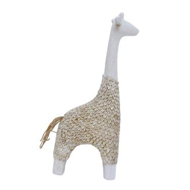 Imagem de Generic Estátua de Girafa para Mesa, Ornamento Minimalista e Moderno, Estatueta Decorativa, Escultura Abstrata de Animal para Centro de Mesa ou Prateleira, L