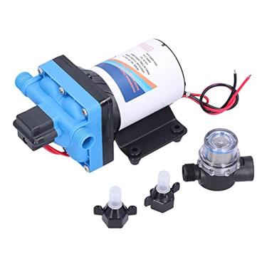 Imagem de Bomba de microdiafragma DC Elétrica de alta pressão Bomba de água de auto-sucção 11,3L min 3,0GPM para lavagem de carros Jardim Pulverização agrícola Reforço de água doméstico RV