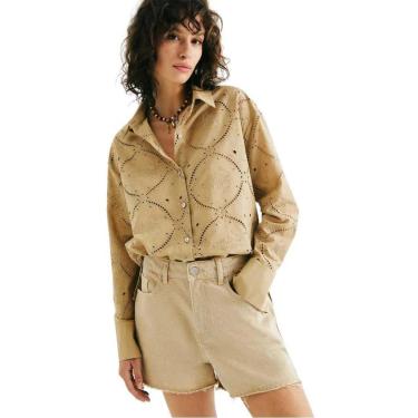 Imagem de Shorts Hering Feminino Cintura Média em Sarja-Feminino