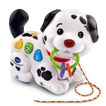 Imagem de Toy VTech Pull and Sing Puppy com luzes, sons e música