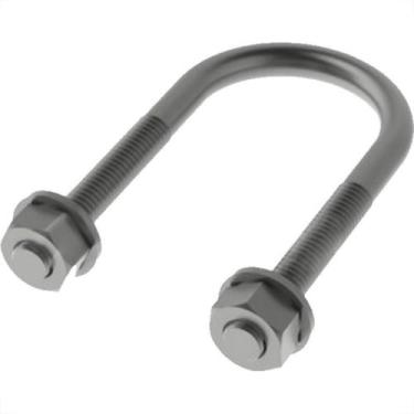 Imagem de Abracadeira Tipo ''U'' Vergalhao 10X3/8 10 Pecas A4120 - PERFILACO