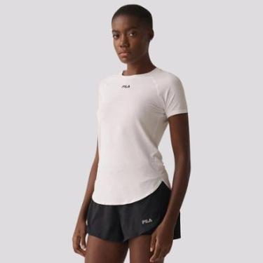 Imagem de Camiseta Fila Bio III Feminina Branca-Feminino