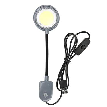 Imagem de CUOFYUNL Clip On LED Luz de aquário Softlight de alto brilho flexível Mini lâmpada de clipe de tanque de peixes para água doce água salgada