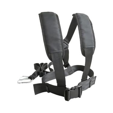Imagem de harayaa Cinto de resistência para exercícios com trenó, faixa elástica, alça de tração portátil, equipamento esportivo prático, alça para puxar pneus para