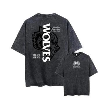 Imagem de Camiseta Masculina plus Size Slim-Fit De Manga Curta Com Gola Redonda 