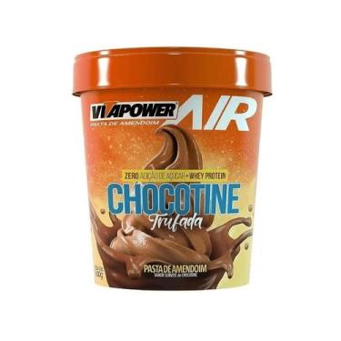 Imagem de Pasta de Amendoim Vitapower Sabor Sorvete Chocotine Trufada Pote 600g