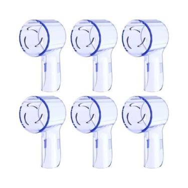 Imagem de Capas Protetoras Para Escova De Dentes Elétrica Portátil, 6 Peças, Cap