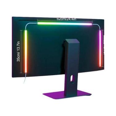 Imagem de Fita De LED RGB USB De 24-34 Polegadas Para Monitor De PC, Sincronizaç