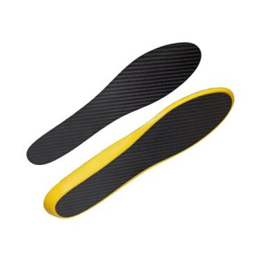 Imagem de Palmilhas Esportivas De Fibra De Carbono Com Absorção De Impacto, Alta