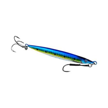 Imagem de Isca De Pesca Premium De Metal Afundante Com Anzóis Triplos Para Água 