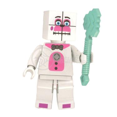 Imagem de Brinquedo Boneco Bloco De Montar Five Nights At Freddy´s Compatível Com Lego - Funtime Freddy
