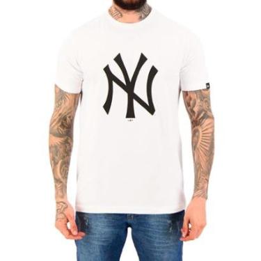 Imagem de Camiseta New Era Masculina MLB New York Yankees Branca-Masculino