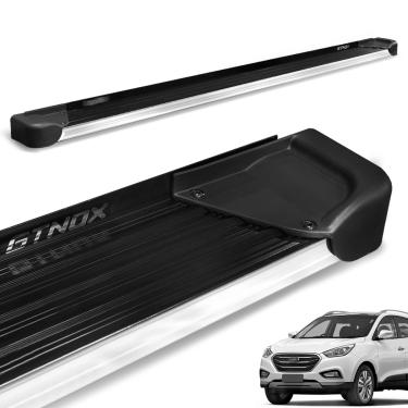 Imagem de Estribo Lateral Ix35 2011 a 2022 Alumínio Preto A4