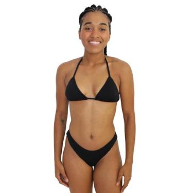 Imagem de Biquíni Cortininha Asa Delta Fio Duplo Ibiza Cores - Califórnia Brasil