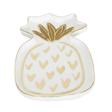 Imagem de Porta-Joias Le Abacaxi em Porcelana 12x8cm, UNICA