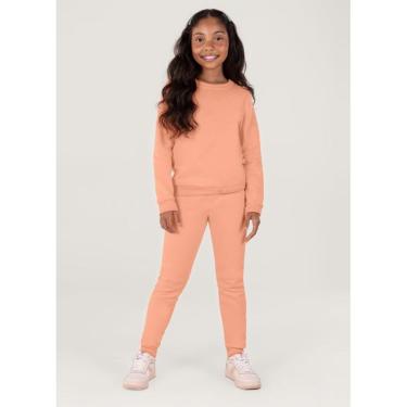 Imagem de Blusão Básico Infantil Menina Em Moletom Brandili 0-Feminino