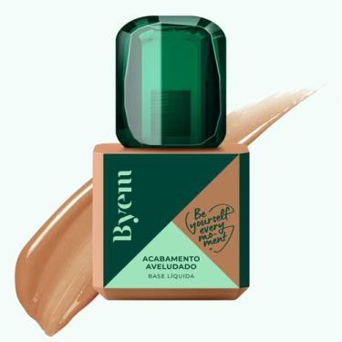 Imagem de Base Líquida Acabamento Aveludado Cor:Chocolate1 - Byem, Chocolate1