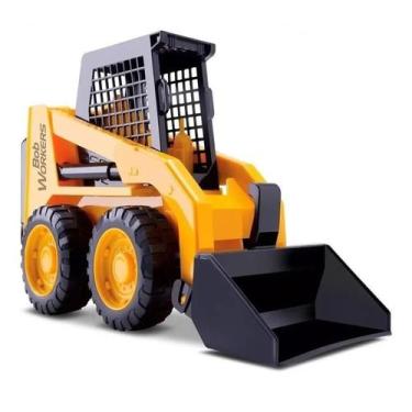 Imagem de Trator de Brinquedo Bob Workers Carregadeira - Estilo Bob Cat - Roma