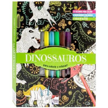 Imagem de Livro - Meu Superlivro Brilhante de Arteterapia! Dinossauros