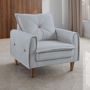 Imagem de Poltrona Miami em Madeira de Eucalipto Movellu Home