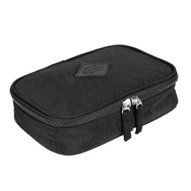 Imagem de Estojo Escolar Infantil Box Crinkle 7550401 Preto - Sestini - Tendtudo