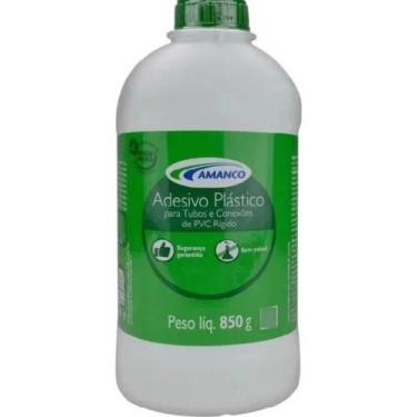 Imagem de Adesivo Plástico P/ Tubos E Conexões De Pvc Amanco 850g
