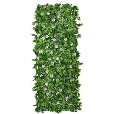 Imagem de Jardim Vertical Artificial Extensível com Flores 100x200cm Just Home C