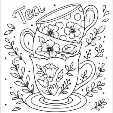 Imagem de Pano de Prato Riscado Estilotex - Coleção 2, TEA