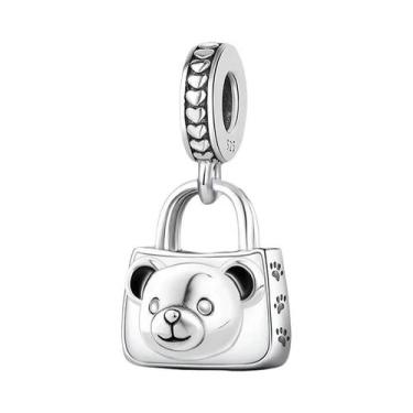 Imagem de Pingentes De Perfume Coroa Rosa Em Prata Esterlina 925 Para Pulseiras 